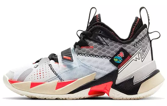 JordanWhy Not Zer0.3 Белый Ярко-Малиновый Черный (GS)