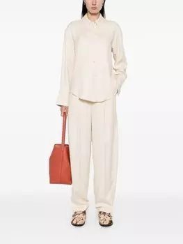 JOSEPH брюки Germain, нейтральный цвет