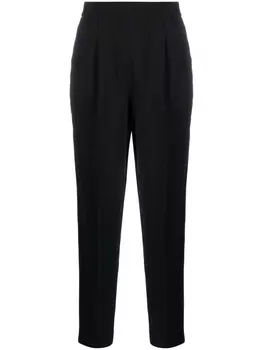 JOSEPH брюки строгого кроя с завышенной талией, черный