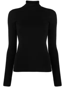JOSEPH джемпер с высоким воротником, черный