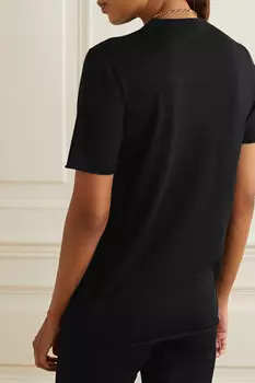 JOSEPH Кашемировая футболка, черный