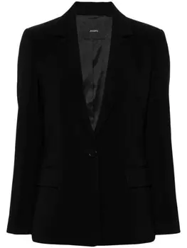 JOSEPH креповый блейзер, черный