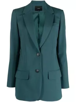 JOSEPH однобортный блейзер Jackie, зеленый