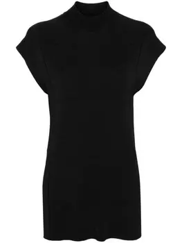 JOSEPH сетчатый трикотажный топ, черный