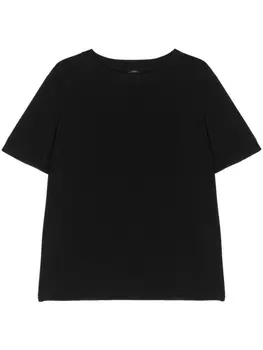 JOSEPH шелковая футболка Rubin, черный