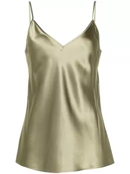JOSEPH шелковый топ Clea, зеленый