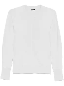 JOSEPH шерстяной свитер с круглым вырезом, синий