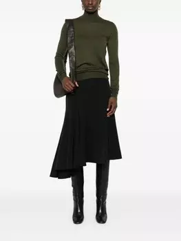 JOSEPH свитер с высоким воротником, зеленый