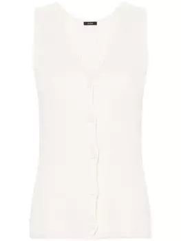 JOSEPH топ в рубчик, серый