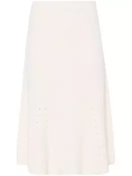 JOSEPH юбка в рубчик, серый