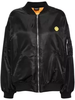 Joshua Sanders бомбер на молнии, черный