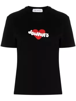 Joshua Sanders футболка с логотипом, черный