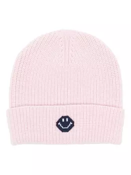 Joshua Sanders шапка бини с принтом, розовый
