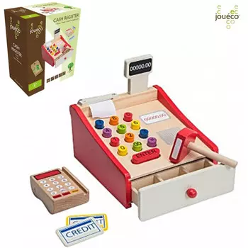 Joueco, развивающая игрушка, кассовый аппарат.