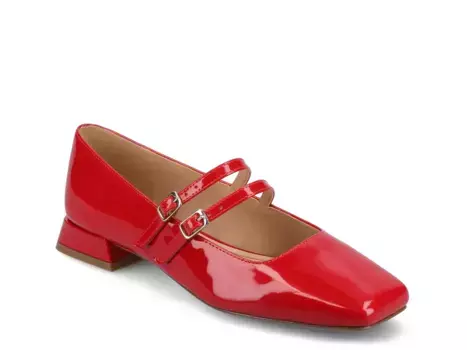 Journee Collection Коллекция Journee Gredah Mary Jane, красный лак