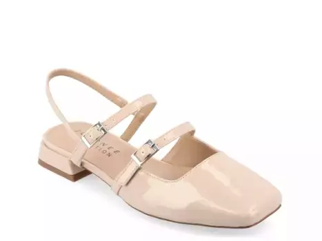 Journee Collection Коллекция Journee Gretchenn Flat, Бежевый