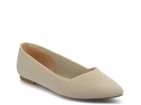 Journee Collection Коллекция Journee Minnah Flat, Серо-коричневый