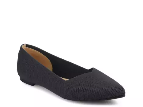 Journee Collection Коллекция Journee Minnah Flat, темно-синий