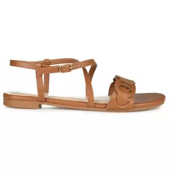 Journee Collection Женские сандалии Jalia с ремешками Journee Collection, коричневый