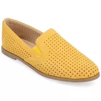 Journee Collection Женские туфли Tru Comfort Foam Wide Width Lucie Flat, цвет mustard