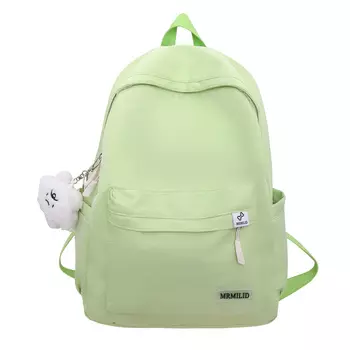 Journey Женский рюкзак для путешествий, Подвеска Зеленый + медведь разочарования