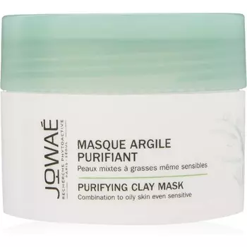 Jowa Очищающая глиняная маска для лица с антиоксидантами люмифенолами и священным лотосом для чувствительной и смешанной кожи, Jowae