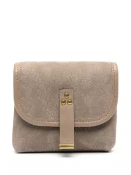 Jrme Dreyfuss кошелек с тиснением под крокодила, нейтральный цвет