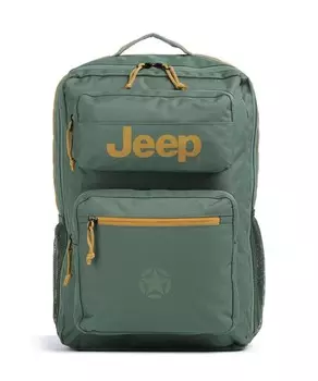 Js015B универсальный рюкзак 15 полиэстер Jeep, зеленый