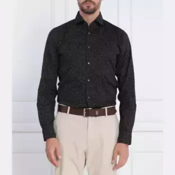 Jsh Pai с рубашкой узкого кроя Joop!, черный