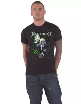 Юбилейная футболка Vic Target RIP Megadeth, черный