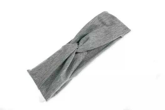 Jubileo, Повязка на голову с узлом, светло-серый