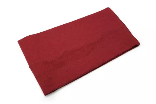 Jubileo, широкая тканевая повязка для волос, бордовая