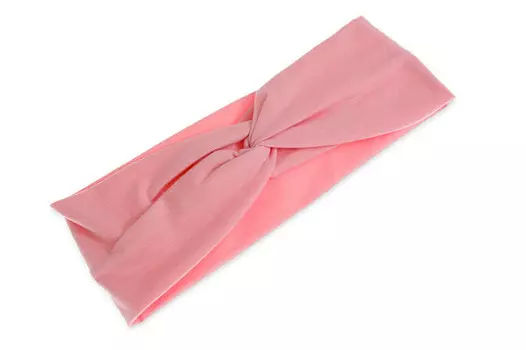 Jubileo, Широкий ободок с узлом, светло-розовый