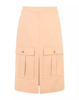 Юбка 8 By Yoox, бежевый