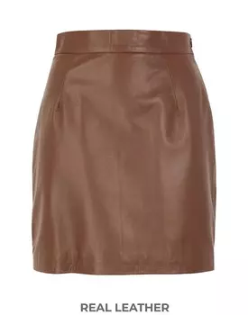 Юбка 8 By Yoox, коричневый