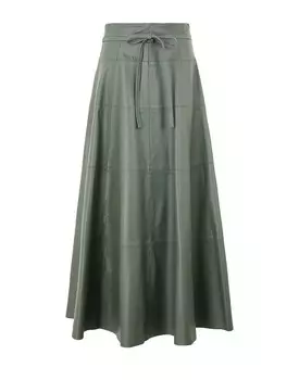 Юбка 8 By Yoox, зеленый