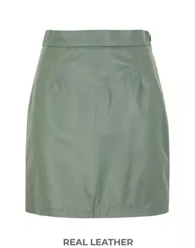 Юбка 8 By Yoox, зеленый