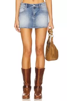 Юбка 99 Abrand, mid vintage blue