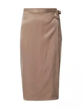 Юбка A Lot Less AYLA, коричневый