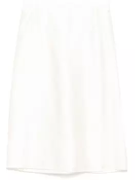 Юбка А-образного силуэта Jil Sander, белый