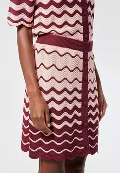 Юбка А-силуэта 4funkyflavours, бургундия