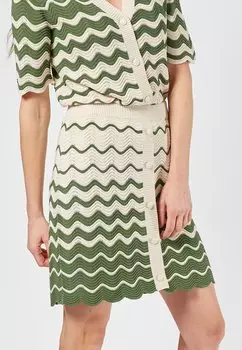 Юбка А-силуэта 4funkyflavours, песочный