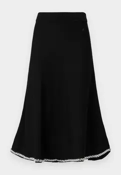 Юбка А-силуэта A LINE PEARL SKIRT KARL LAGERFELD, черный