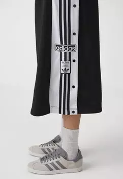 Юбка А-силуэта Adibreak adidas Originals, черная