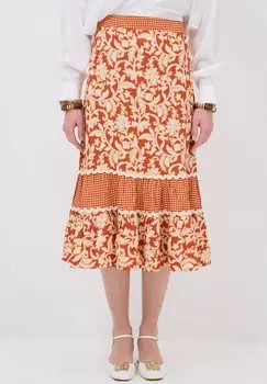 Юбка А-силуэта adL, бежевый