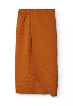 Юбка А-силуэта ADOLFO DOMINGUEZ, оранжевый