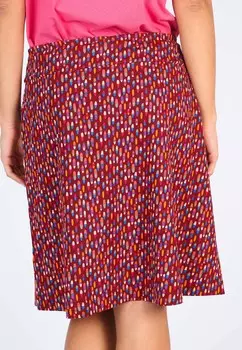 Юбка А-силуэта ALIEDA Deerberg, Бордо