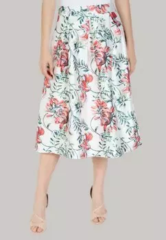 Юбка А-силуэта ANANY, белый