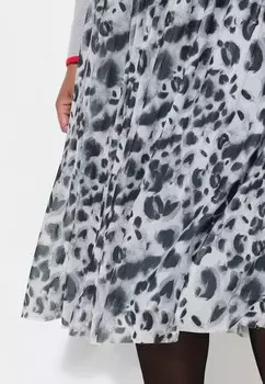 Юбка А-силуэта ANIMAL-MUSTER, ELASTIKBUND Angel of Style, серый