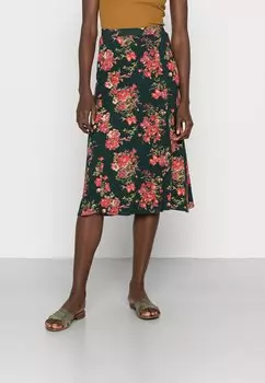 Юбка А-силуэта Anna Field, цвет dark green